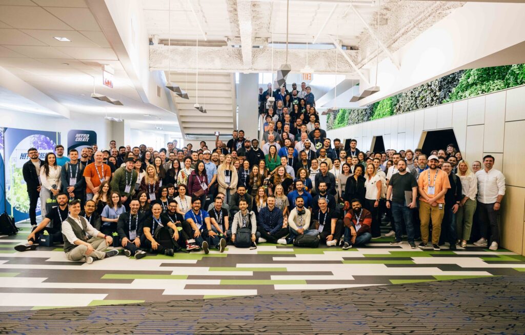 POWER Business Technology employees at Nitro Create
